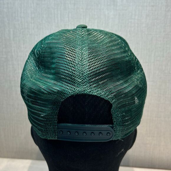 NEW Magnolia Lake Waco Trucker Hat Cap Snapback Adjustable Green White Silos - Picture 3 of 8